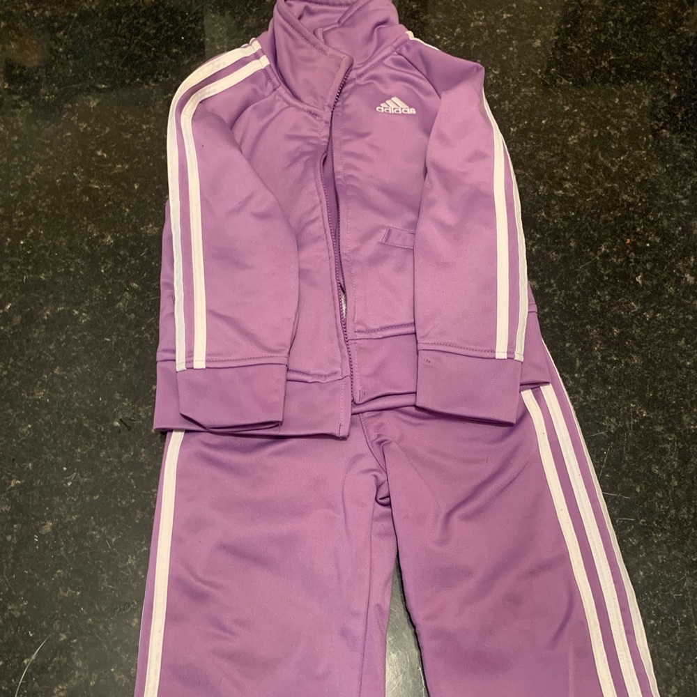 Girls Adidas Sweatsuit